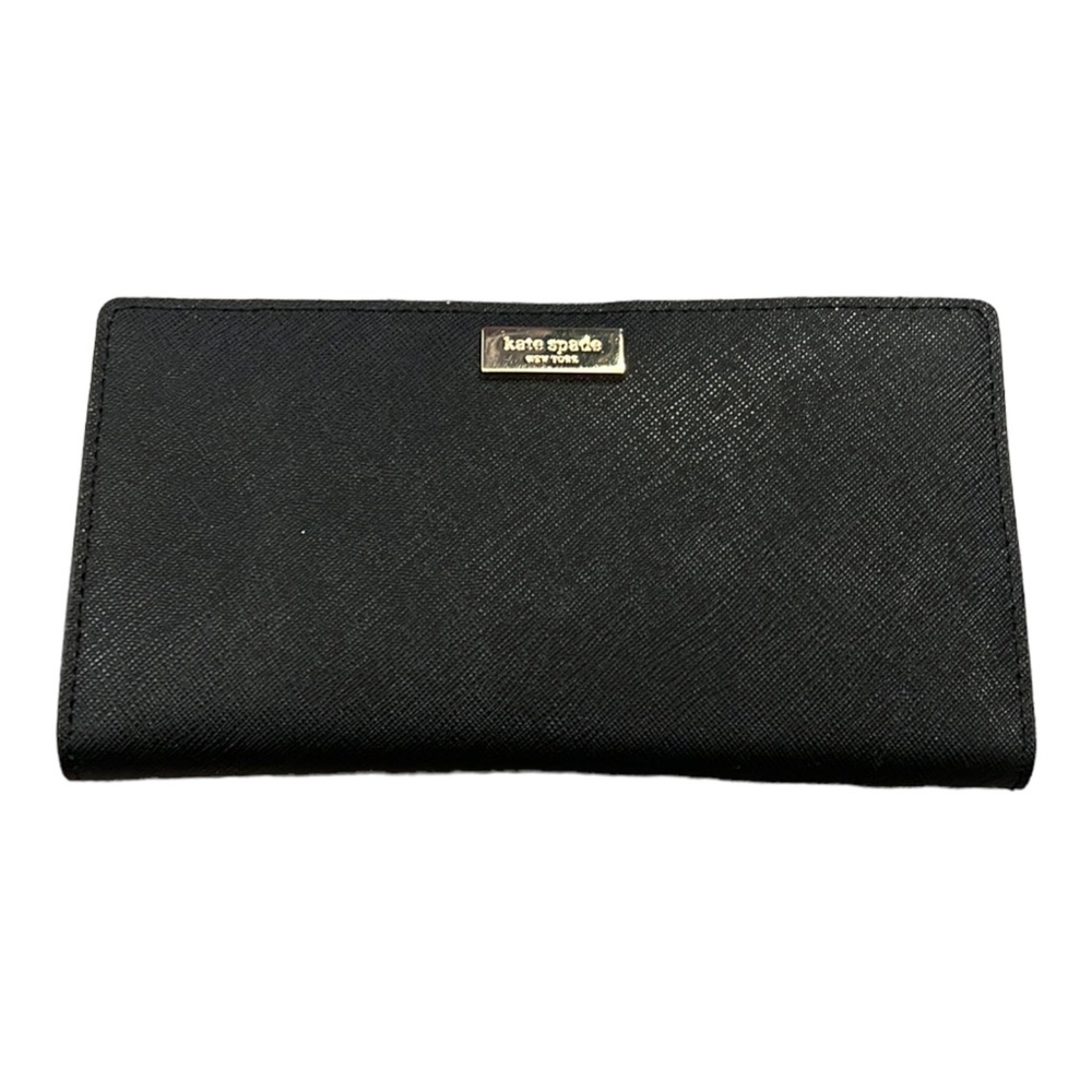 Kate Spade Stacy Newbury Lane Bifold Black Wallet